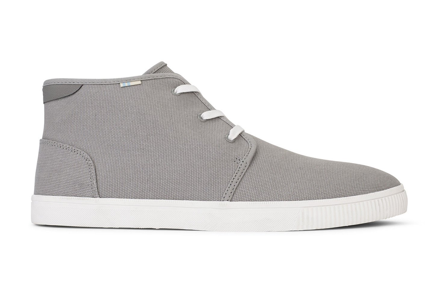 Toms Carlo Mid Sneakers Grey - Mens - 40193-LYNP